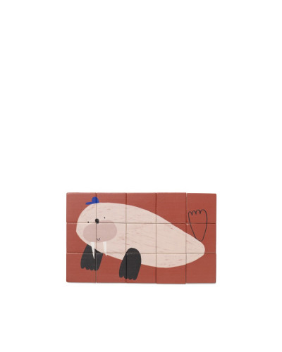 Two sided puzzle- Walrus/Horse