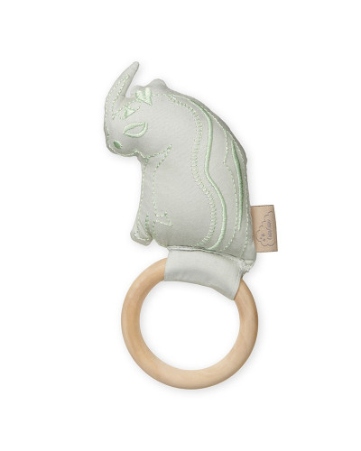 Giraffe rattle- blush