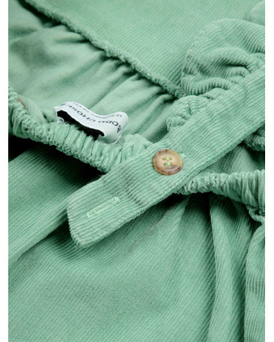 Baby Cherry micro corduroy overall