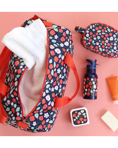 Travel bag - Strawberries