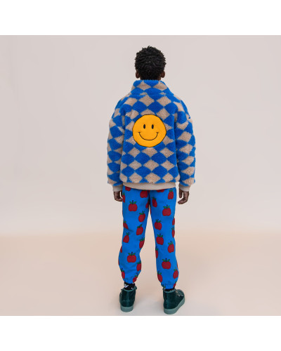 Diamond - teddy bomber with smiley!