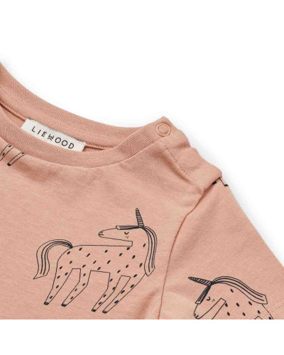 Apia baby t-shirt - unicorns