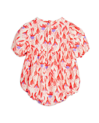 Fuchsia Woven Bodysuit
