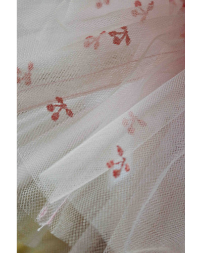 Ballerina dress - peach skin
