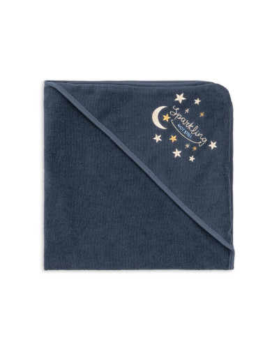 Terry hooded towel - Blue Nights