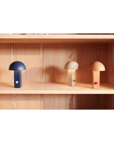 Hyppolite portable lamp - Tuscany rose