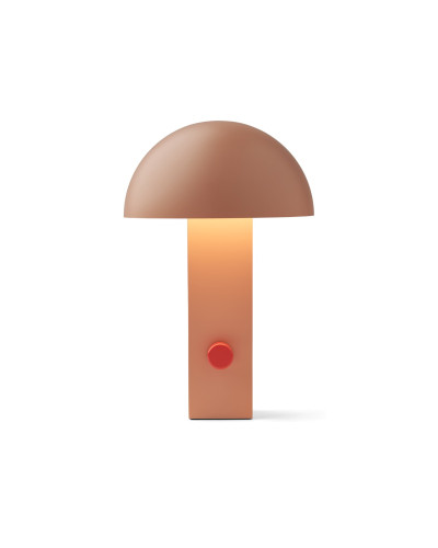 Hyppolite portable lamp - Tuscany rose