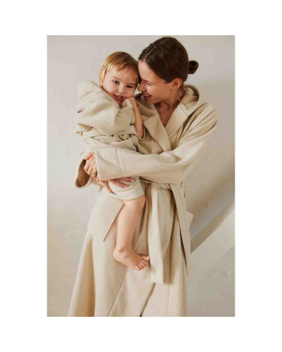 Saki fleece adult bathrobe