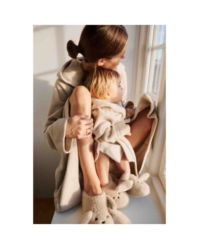Saki fleece adult bathrobe