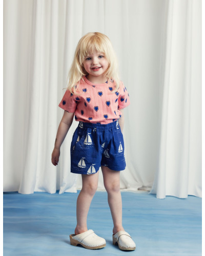 Sailing boats woven shorts