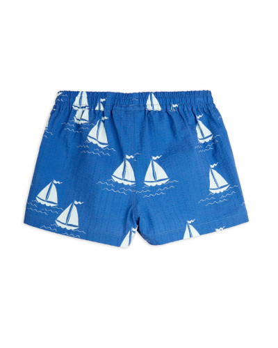 Sailing boats woven shorts
