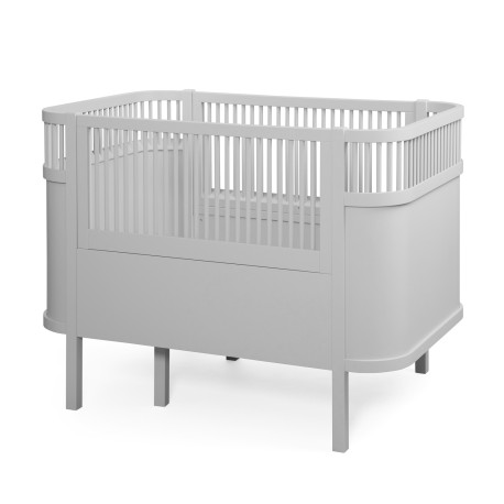 The NEW Sebra  Baby & Junior bed - stone grey
