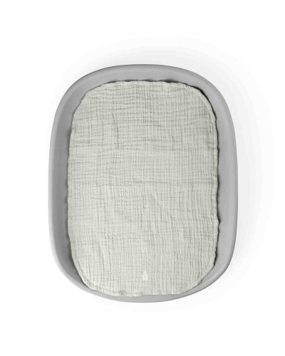 Muslin Nursing Towel 2-pack - green