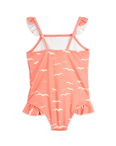 Seagull frill Swimsuit