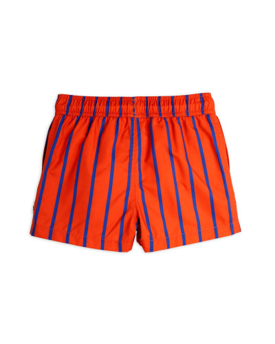 Vertical stripes swim shorts