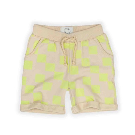 Shorts block print