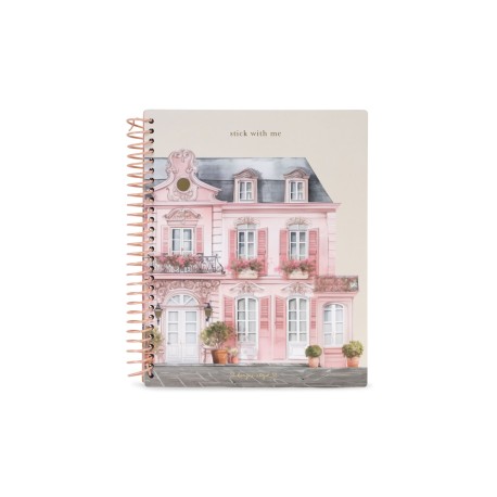 My sticker book- dusty pink