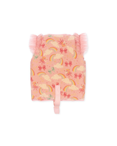 Amelia Swim Vest - Rainbow bow