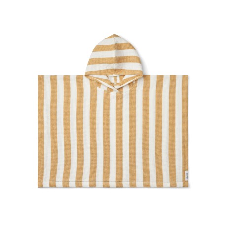 Paco poncho - white/yellow mellow
