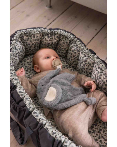 Sebra 3 in 1 baby nest - blue olive
