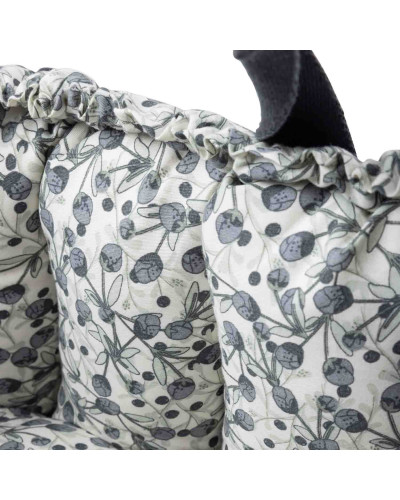 Sebra 3 in 1 baby nest - blue olive
