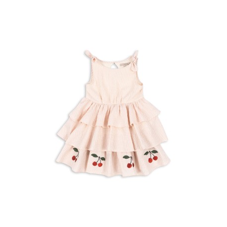 Ellie dress - peony stripe