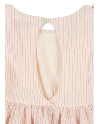 Ellie dress - peony stripe