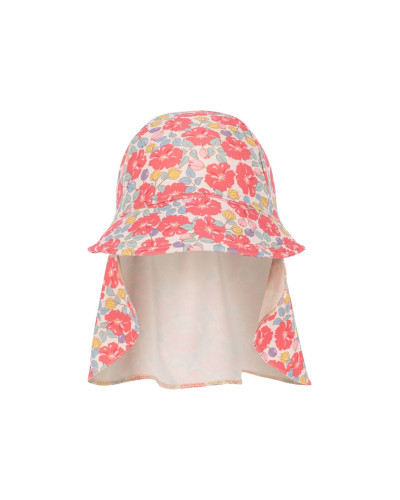 Manuca frill sunhat - rose anglaise