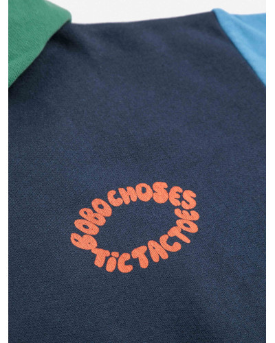 Tic Tac Toe color block hoodie