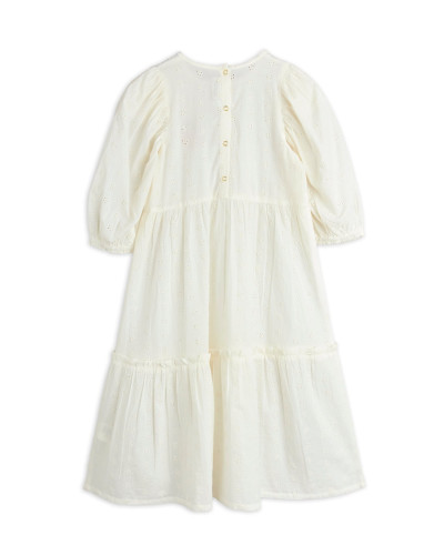 Strawberry schiffli woven dress