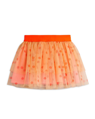 Dotted tulle skirt