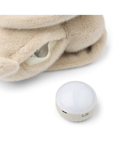 Hattie humming rabbit teddy - mist