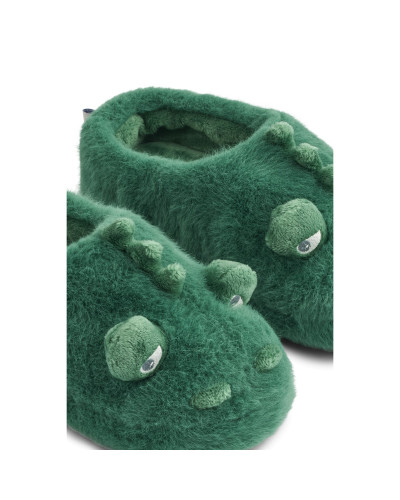 Aviaja crocodile slippers - garden green