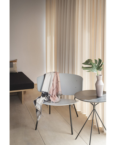 Colour block throw - Rose