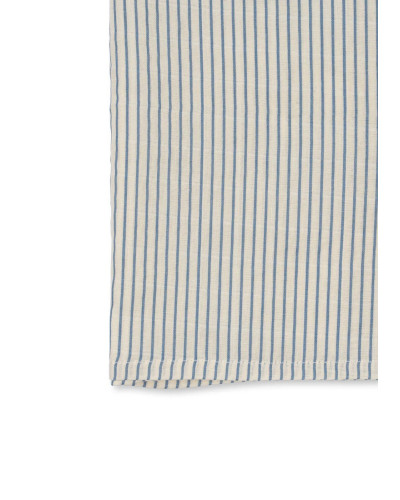 3 pack muslin cloth - Stripe blue