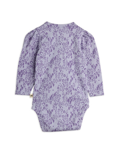 Mini Leopard Puff sleeve body