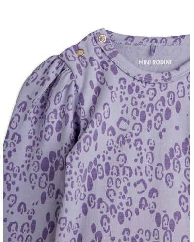 Mini Leopard Puff sleeve body