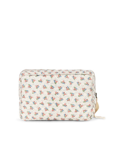Big quilted toiletry bag - Verona blues
