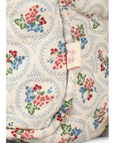 Big quilted toiletry bag - Verona blues