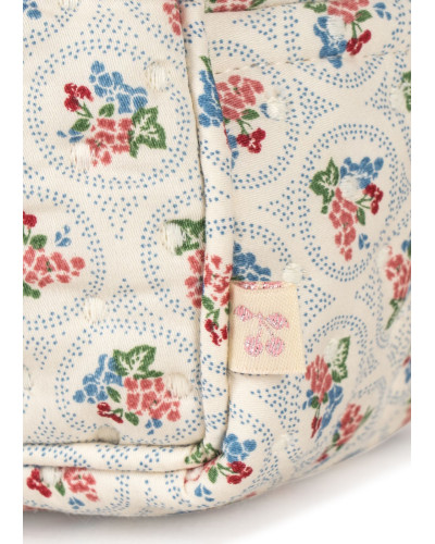 Small quilted toiletry bag - Verona blues