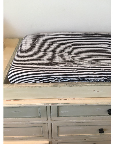 Changing pad cover - Stripe