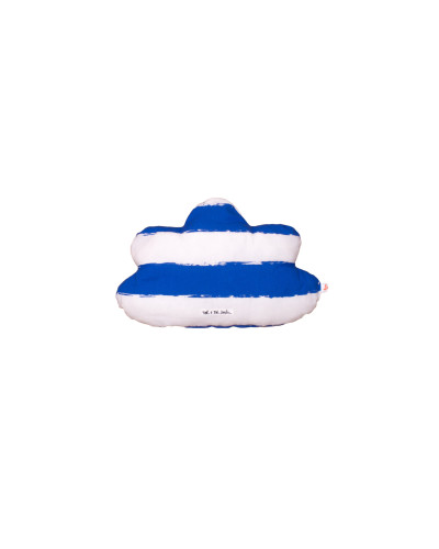 Cloud pillow small blue