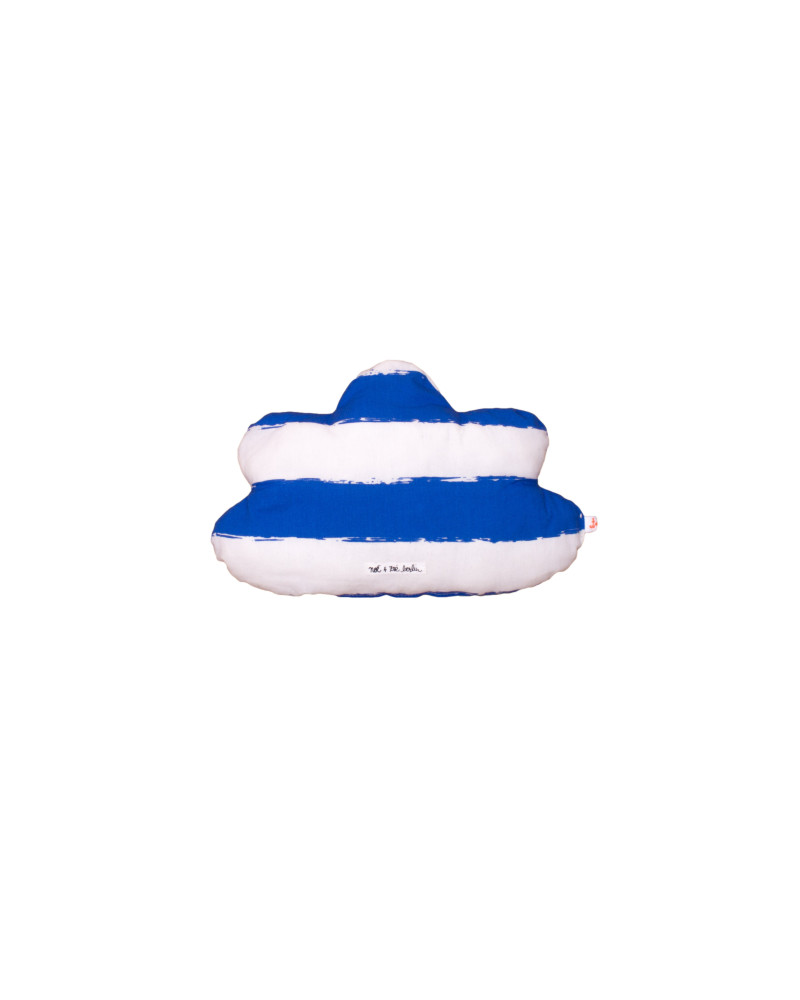 Cloud pillow small blue