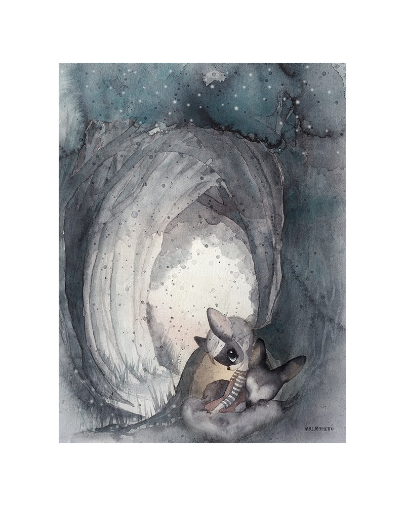 Mrs. Mighetto "Secret Tunnel" print