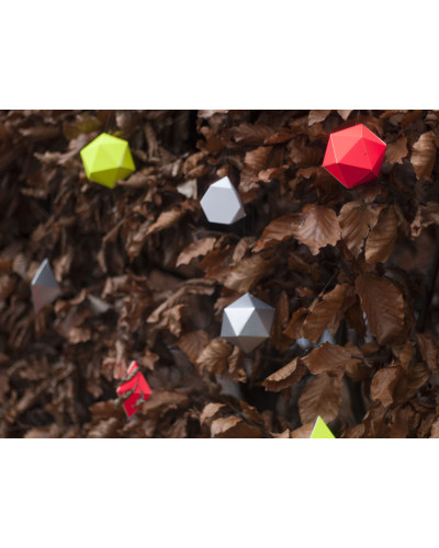 Paper Jewelry silver set of 3