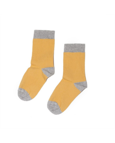 Socks- marigold/grey