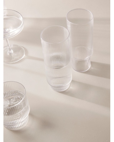 Ripple Glass - set of 4