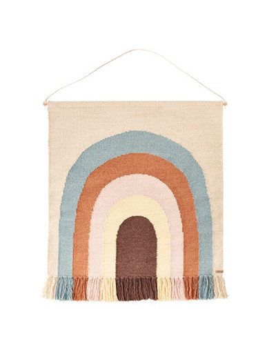 Follow the rainbow wall rug