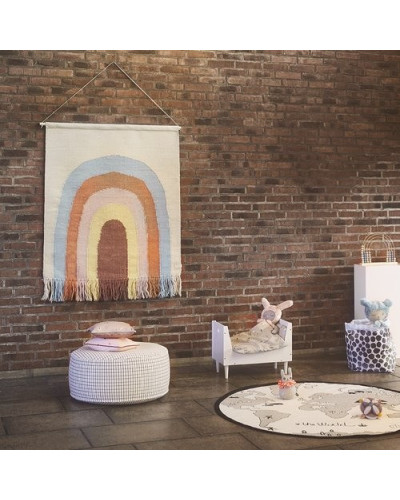 Follow the rainbow wall rug