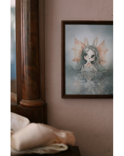 Mrs. Mighetto 2 pack  "Miss Bianca" and "Swan boat"print